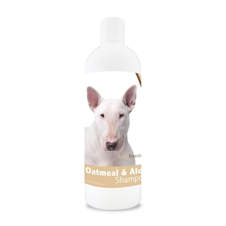 Healthy Breeds 16 oz Bull Terrier Oatmeal Shampoo with Aloe 840235103806
